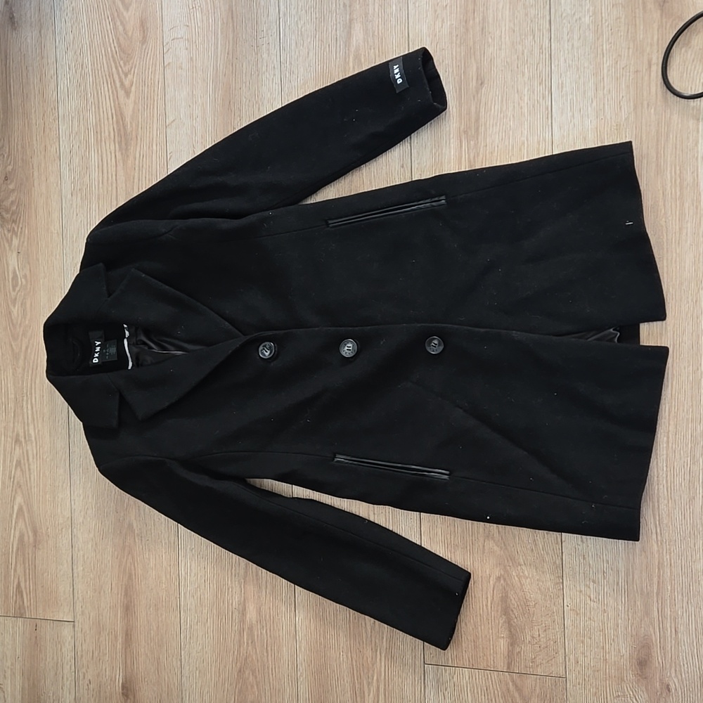 DKNY Black Coat